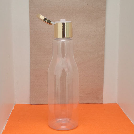 100 ml Burt Transparent Gold Flip Top Cap