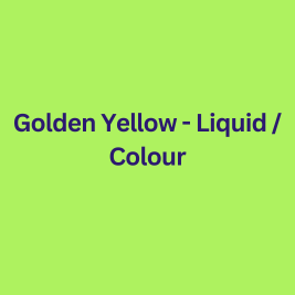 Golden Yellow - Liquid / Colour
