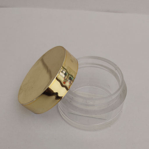 5 g Transparent San Jar Gold Cap