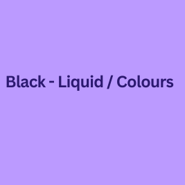 Black - Liquid / Colours