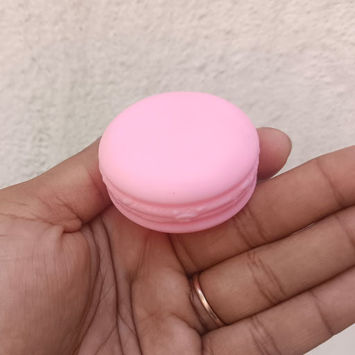 Macron Shape Container / Pink color