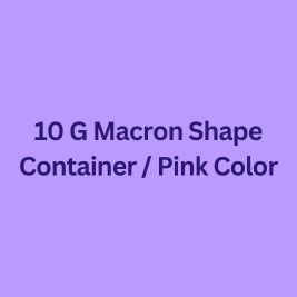 Macron Shape Container / Pink  color