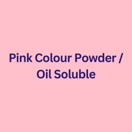 Pink colour Powder / oil soluble