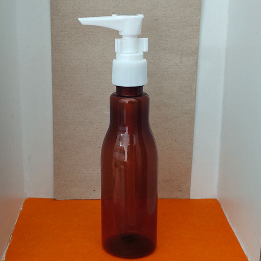 100ml Amber Dispenser Pump