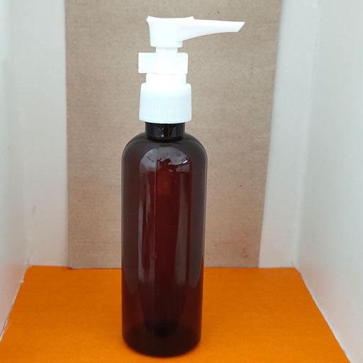 100 ml Amber Round Dispenser Pump