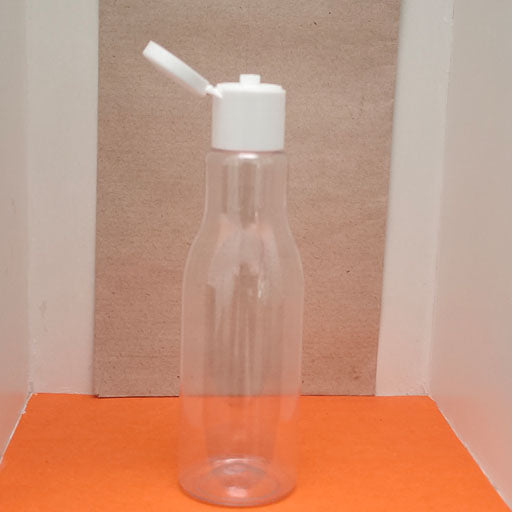 100 ml Burt Transparent White Flip Top Cap