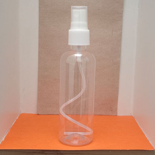 100ml Round Transparent Mist Spray White