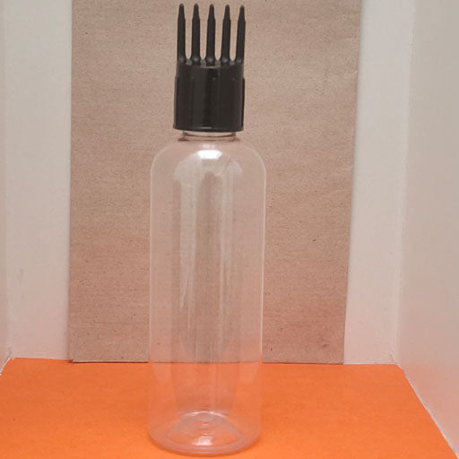 100ml Round Transparent comb Cap