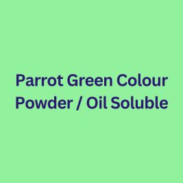 Parrot Green Colour Powder / Oil Soluble