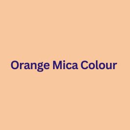 Orange Mica Colour