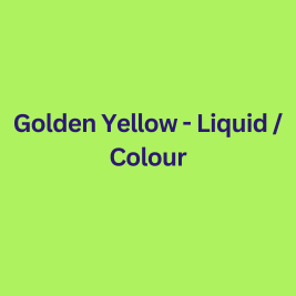 Golden Yellow - Liquid /  Colour