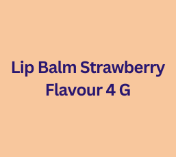 Lip Balm strawberry flavour 4 g