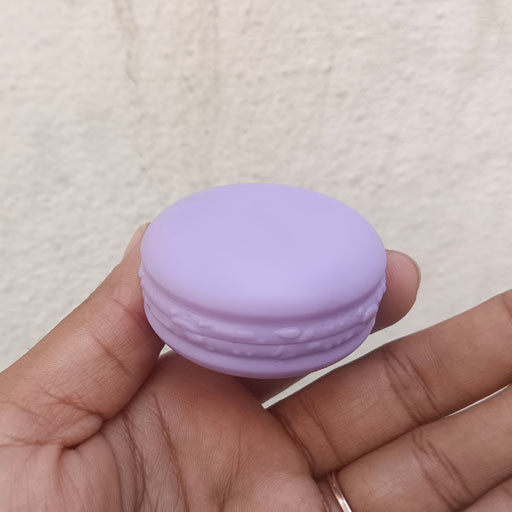 Macron Shape Container / orange  color