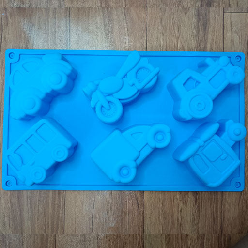 Vehicles Shaped Soap Mould